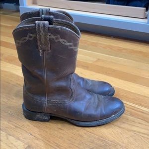 Brown Ariat boots